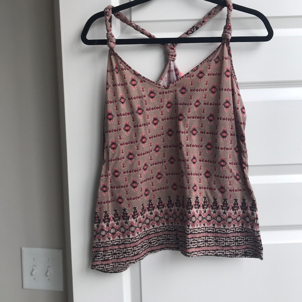Tribal print tank